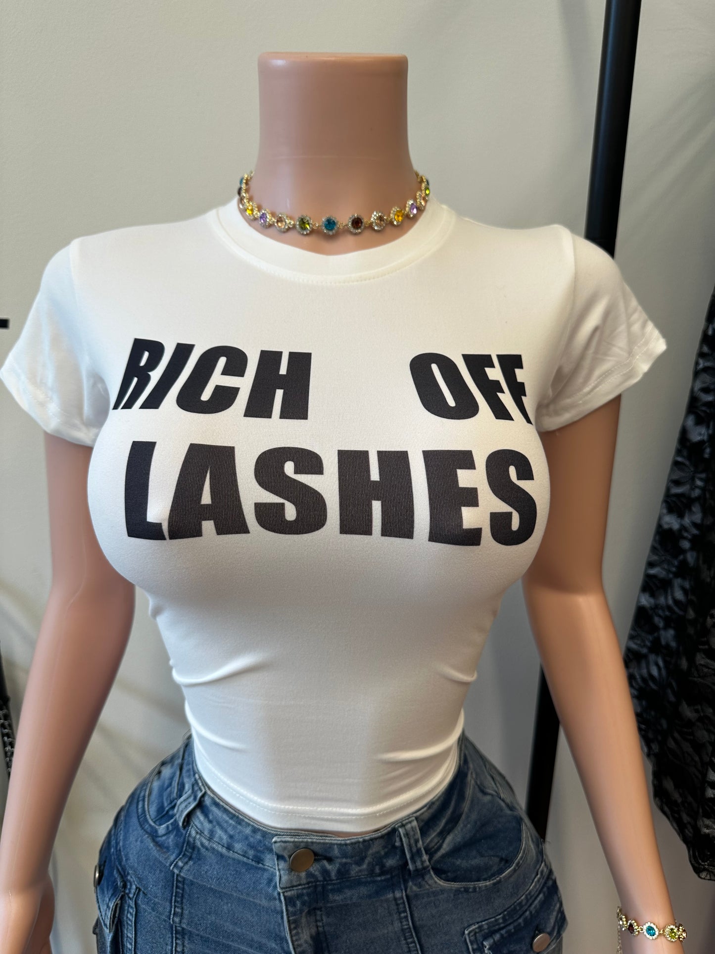 Rich Off Lashes Tee