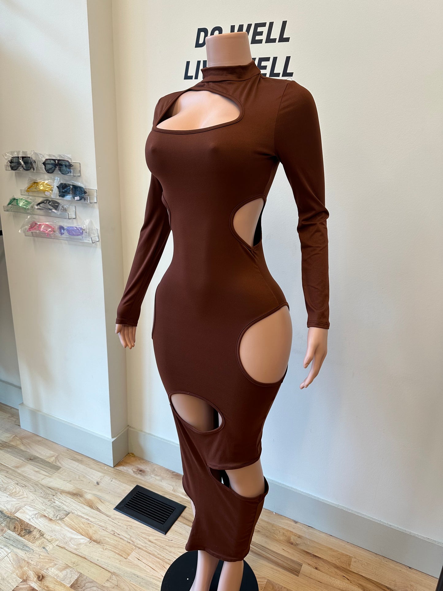 Cut-Out Maxi Dress