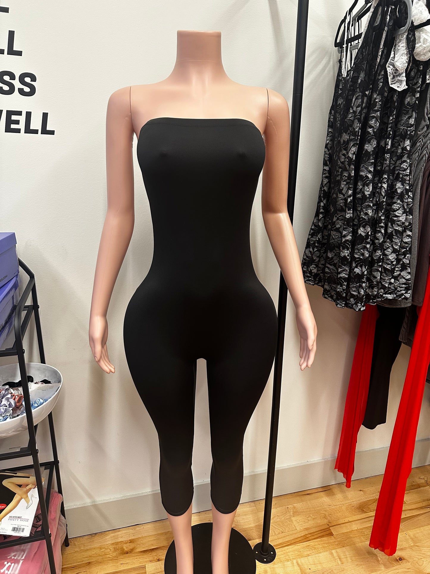 Body Goals Capri Bodysuit