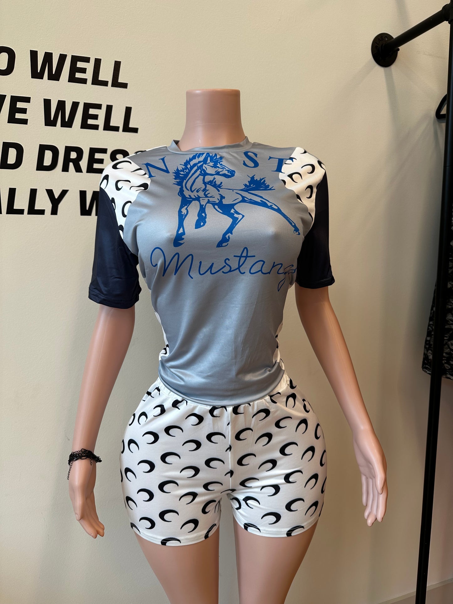 Mustangs Short Set