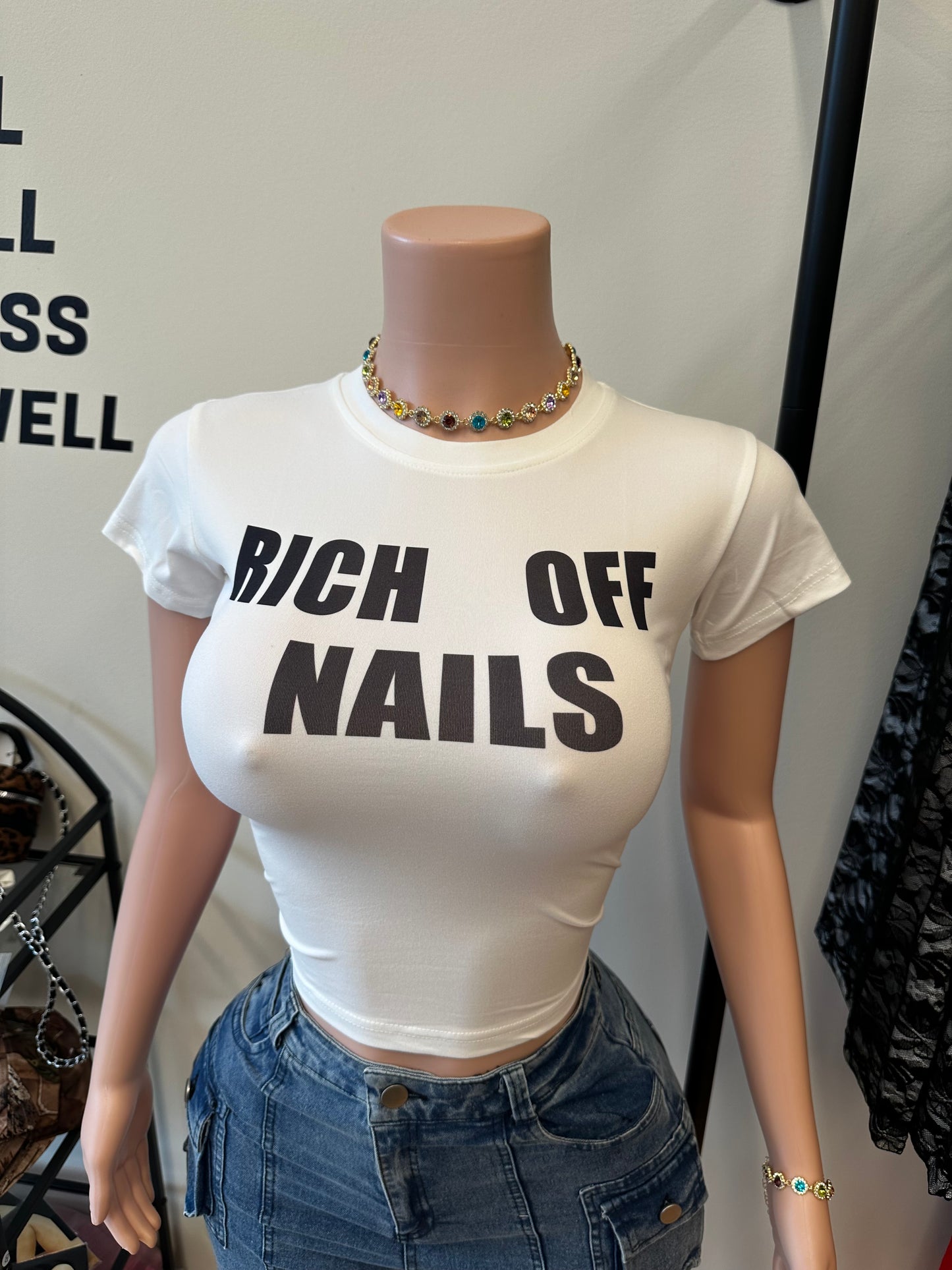 Rich Off Nails Tee