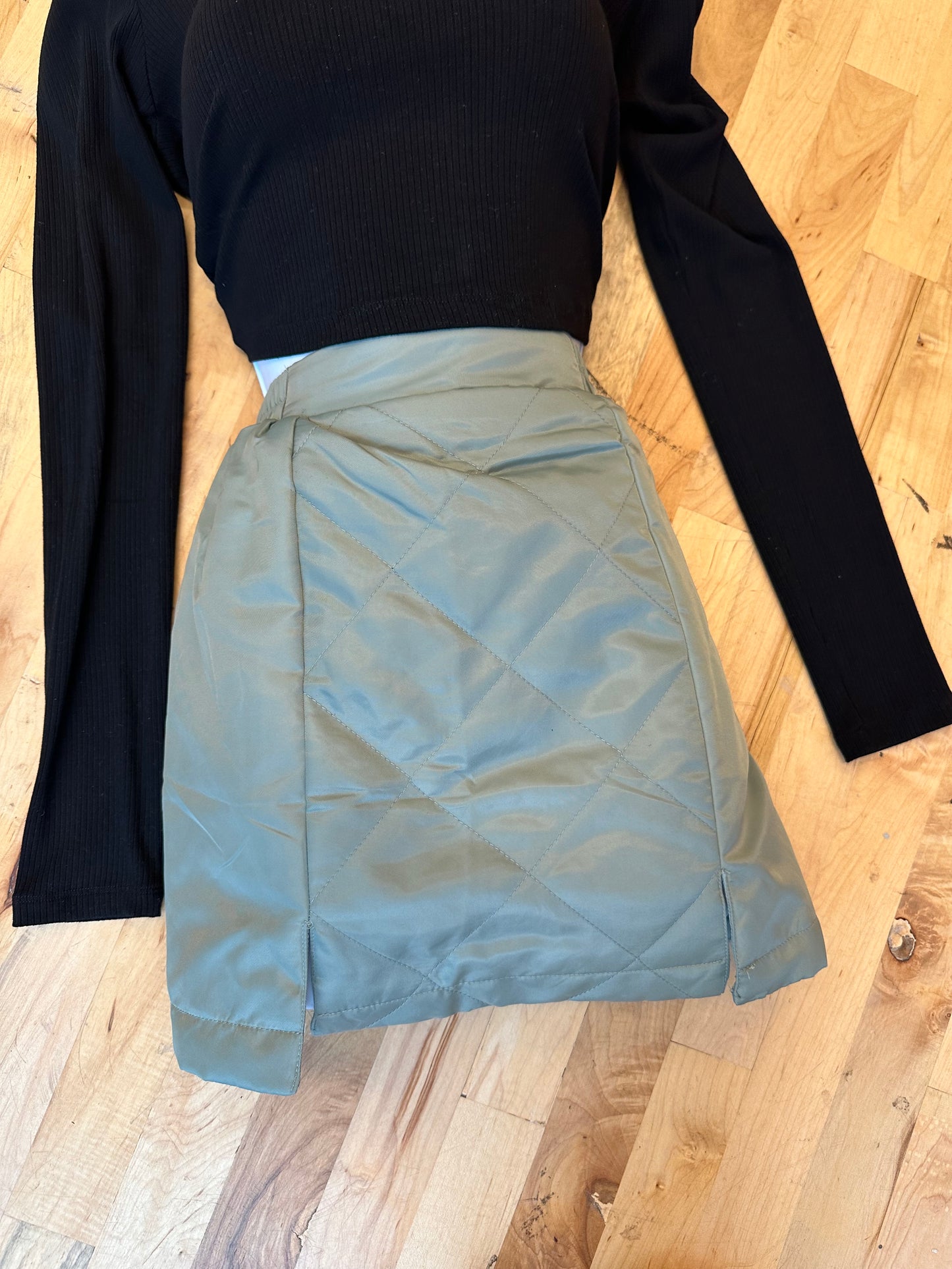 Puffer Mini Skirt