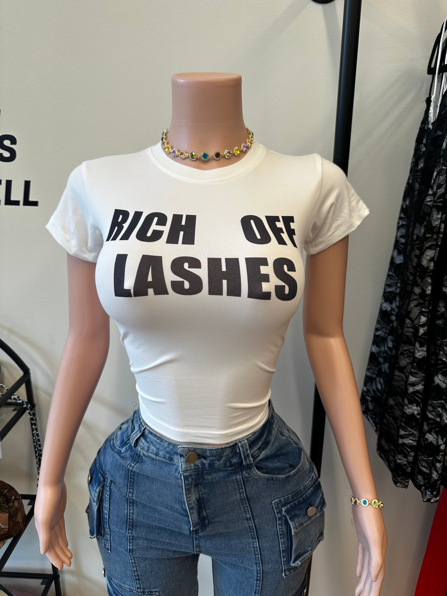 Rich Off Lashes Tee