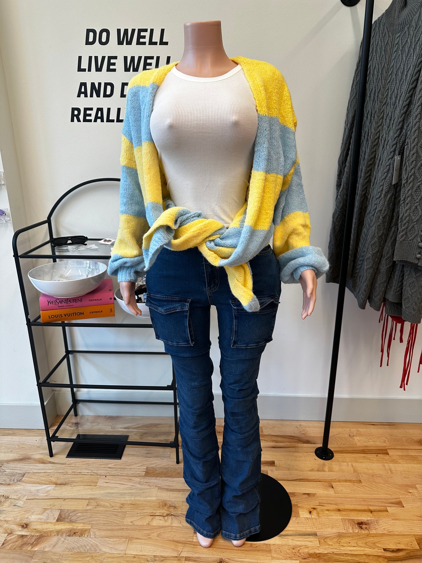 Layla Striped Cardigan