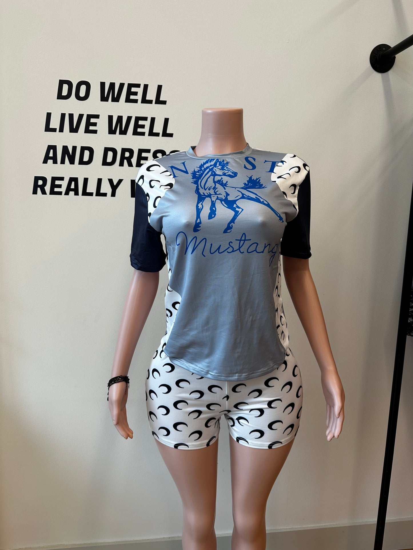Mustangs Short Set