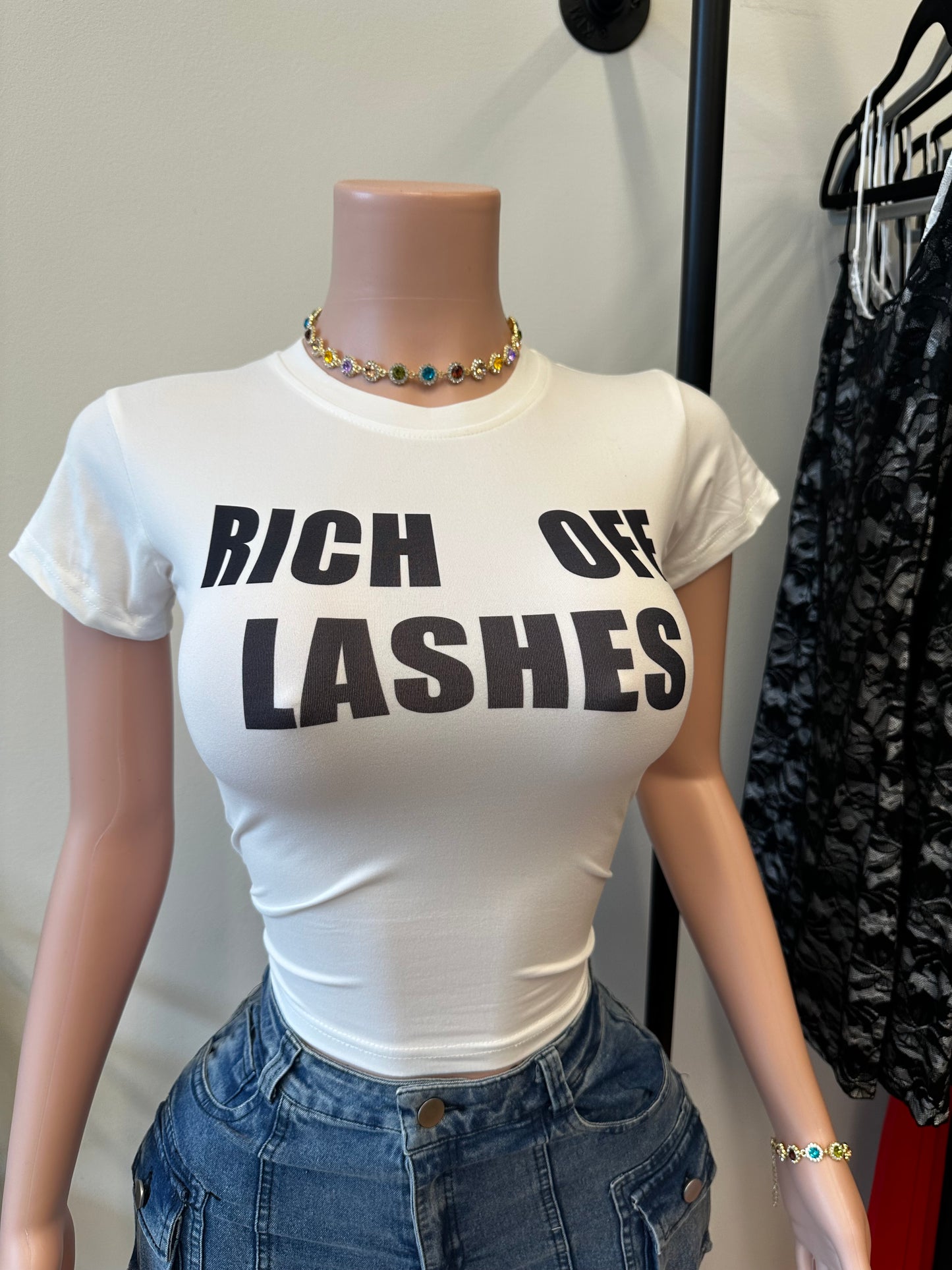 Rich Off Lashes Tee