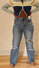 Distressed Boyfriend Jeans