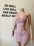 Kendra Skirt Set
