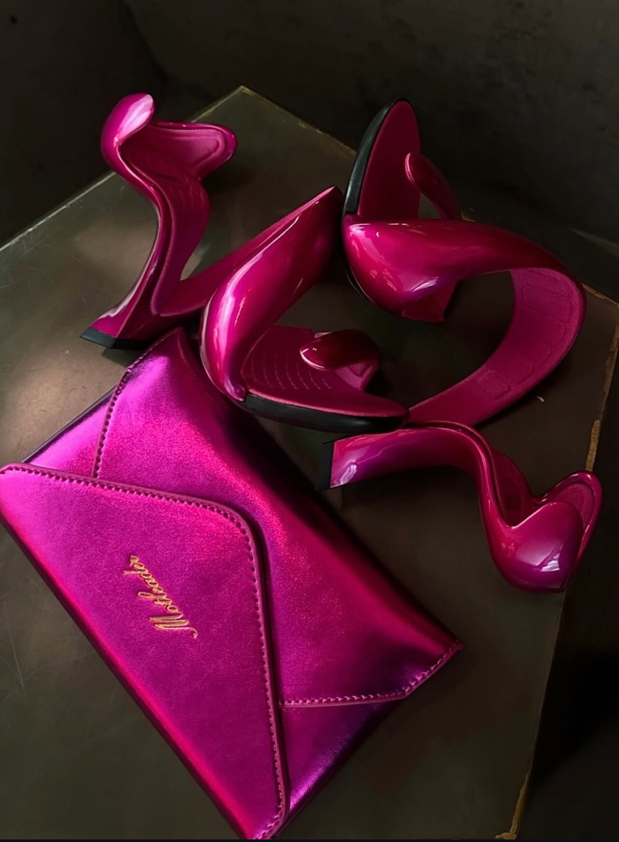 Pink Heels- Size 8