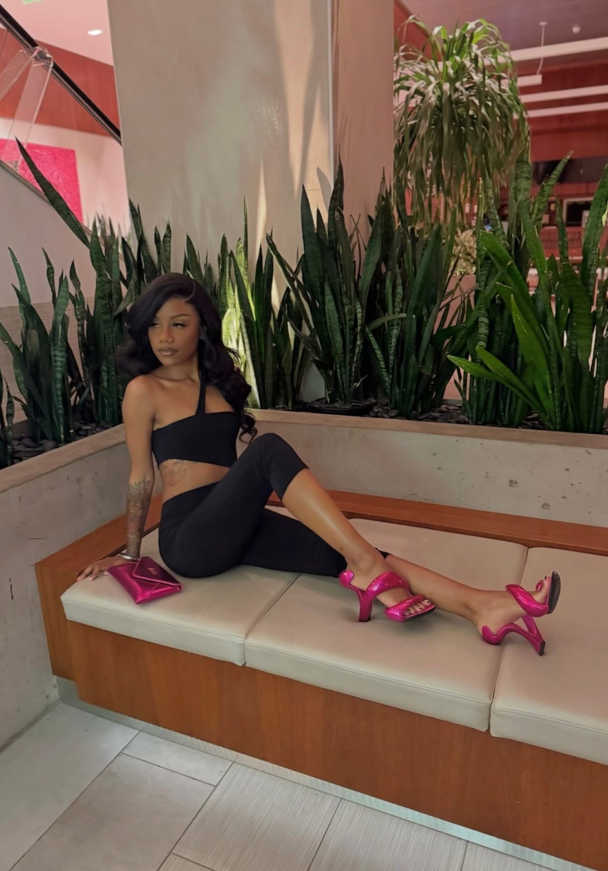 Pink Heels- Size 8