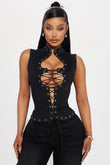 Denim set- Top XS, Bottoms 0