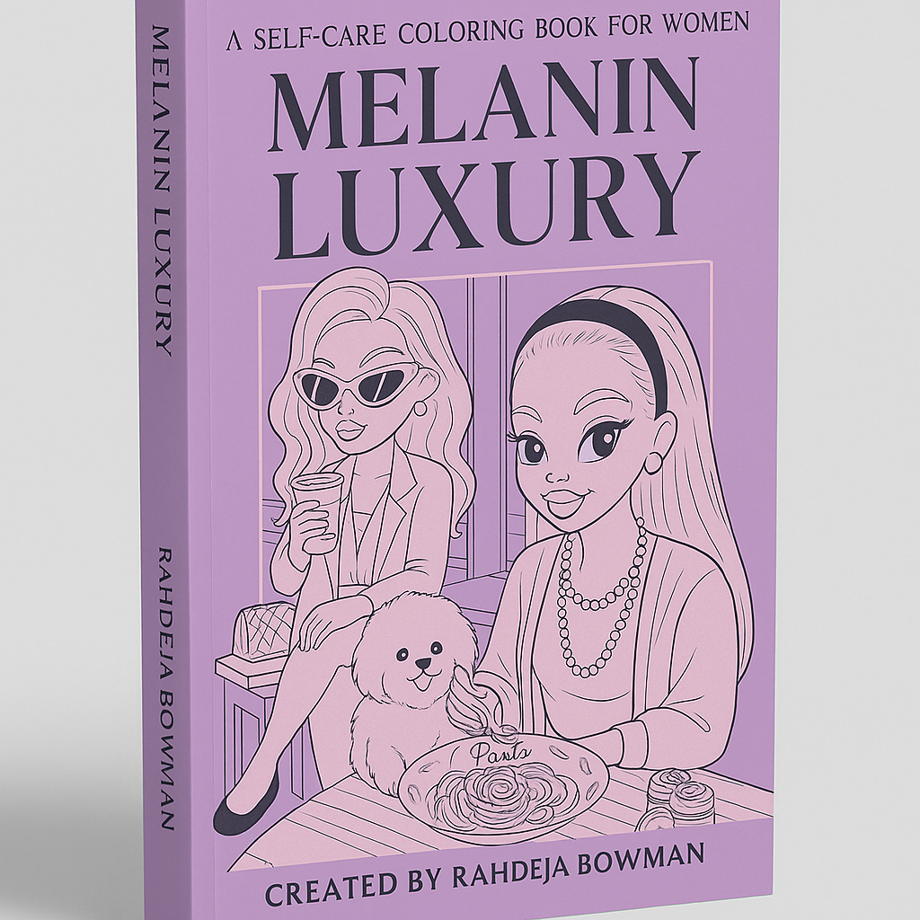 Melanin Luxury Coloring Book (Digital Download)