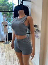 Load image into Gallery viewer, Babygirl Denim Short Set
